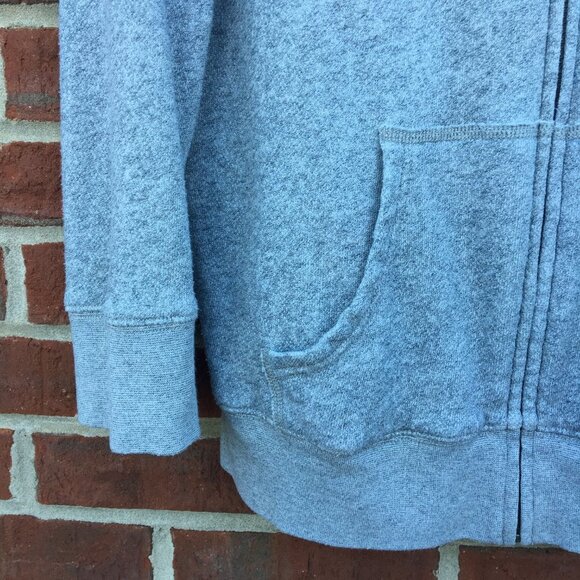 Denim & Supply Ralph Lauren Hoodie Jacket Gray 3/4 sleeves Large - Picture 4 of 10